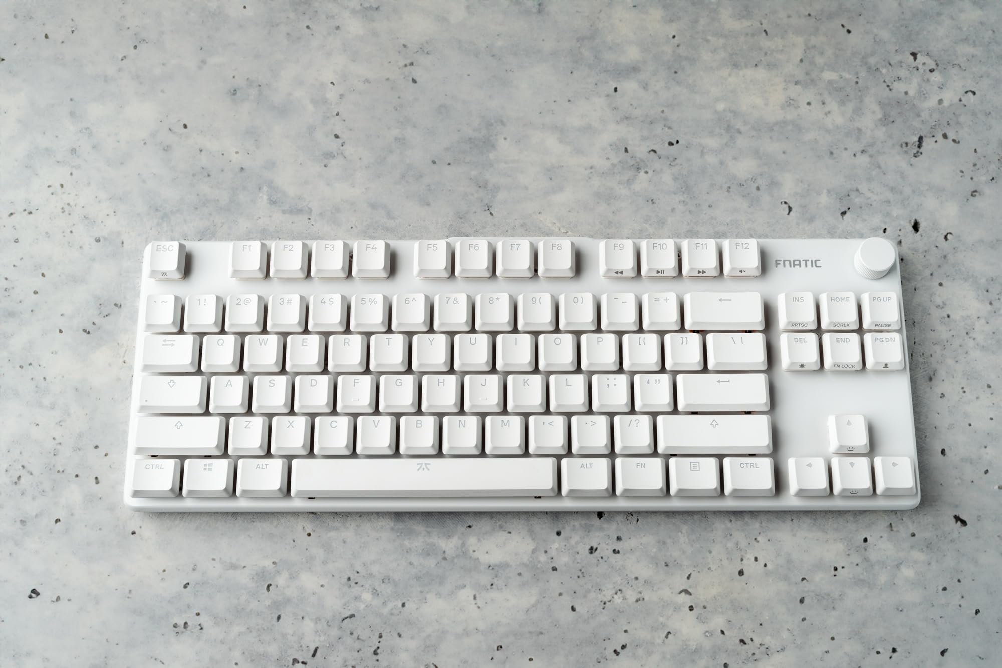 Amazon.co.jp: Fnatic Gear STREAK80 LP WHITE US テンキーレス USB